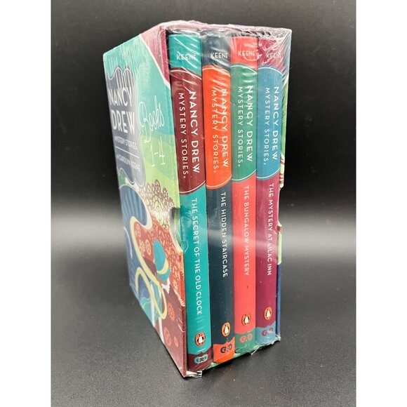 Nancy Drew Mystery Stories Books 1-4 Box Set | New in Box, Grosset & Dunlap - Picture 3 of 4